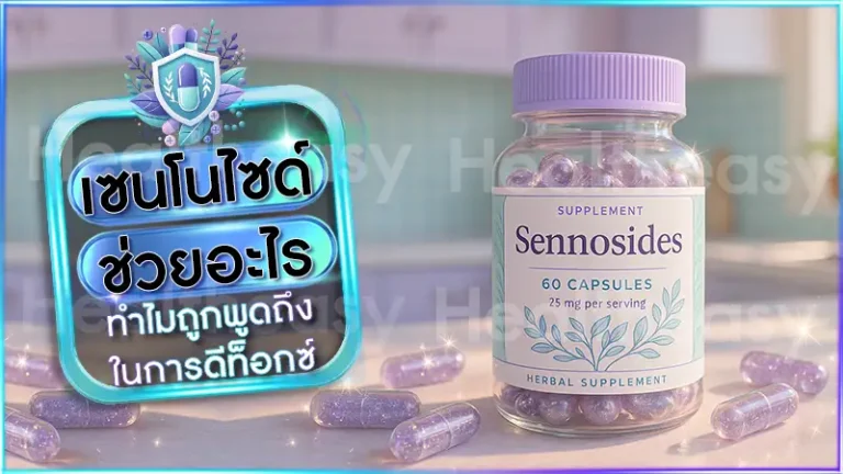 เซนโนไซด์ ช่วยอะไร