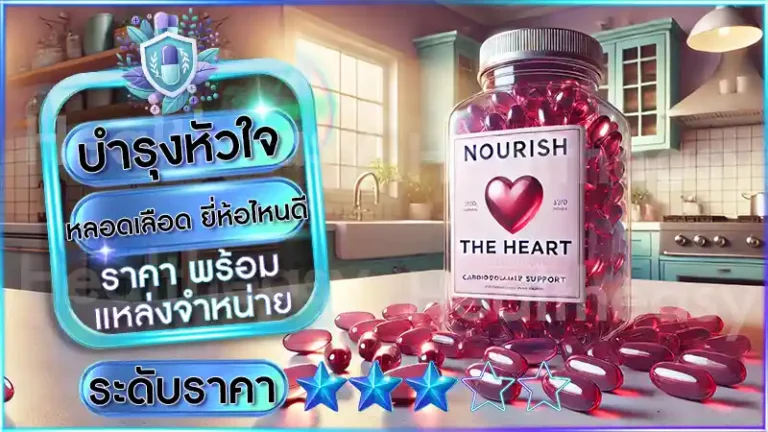 บำรุงหัวใจ หลอดเลือด ยี่ห้อไหนดี