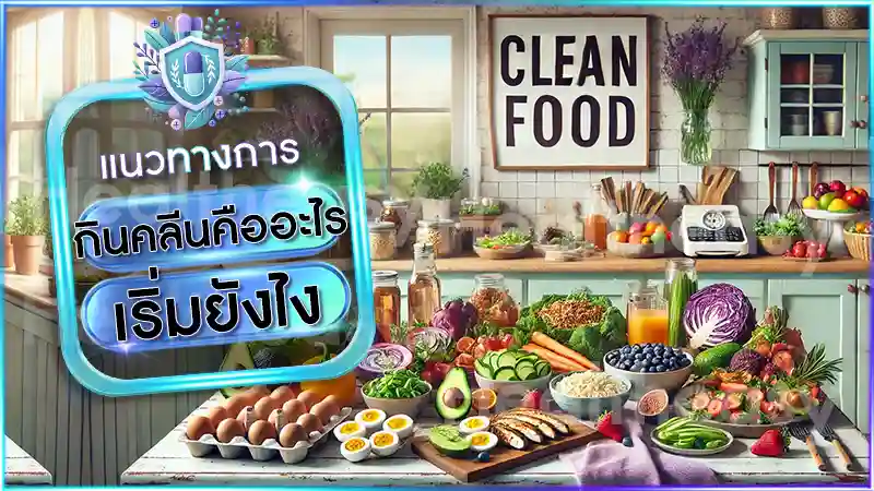 กินคลีนคืออะไร เริ่มยังไง