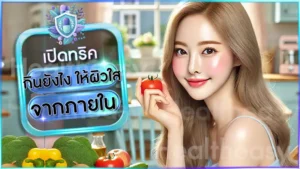 กินยังไง ให้ผิวใสจากภายใน