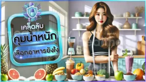 คุมน้ำหนัก เลือกอาหารยังไง