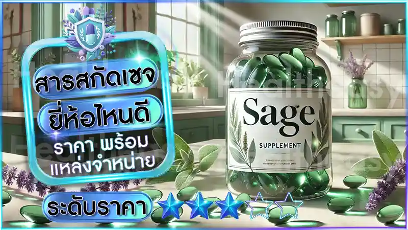 สารสกัดเซจ ยี่ห้อไหนดี ราคา พร้อมแหล่งจำหน่าย