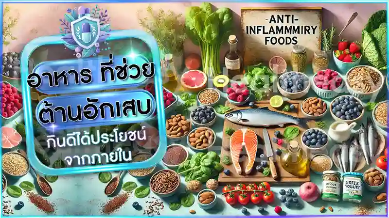 อาหาร ที่ช่วยต้านอักเสบ