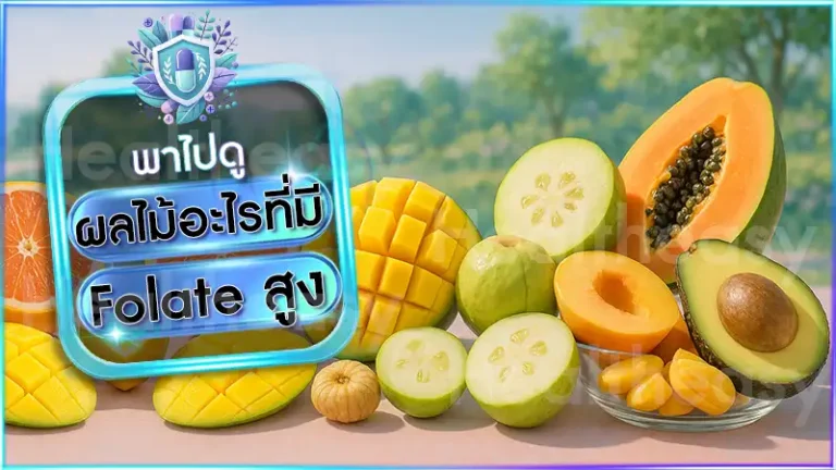 ผลไม้อะไรที่มี Folate สูง