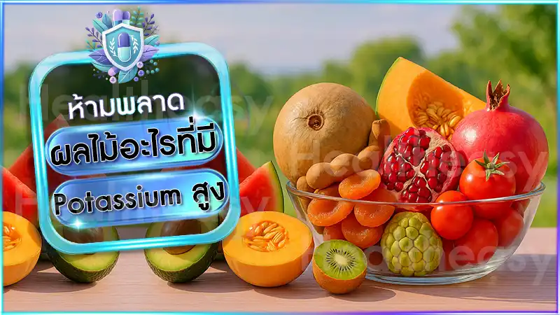 ผลไม้อะไรที่มี Potassium สูง