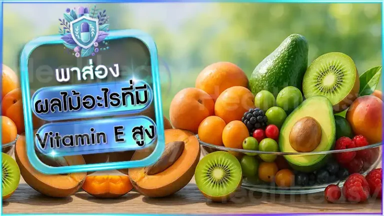ผลไม้อะไรที่มี Vitamin E สูง