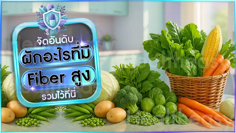 ผักอะไรที่มี Fiber สูง