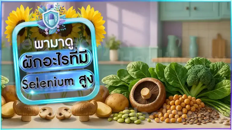 ผักอะไรที่มี Selenium สูง