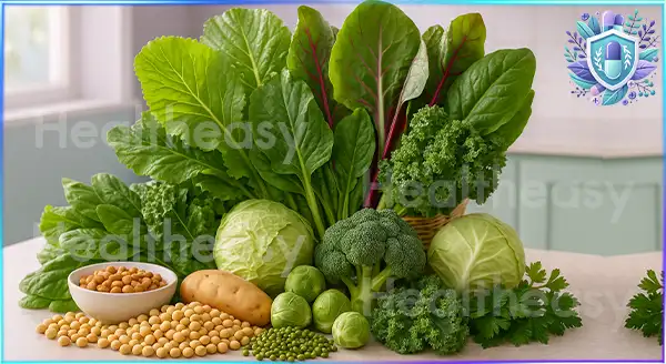 ผักอะไรที่มี Vitamin K สูง