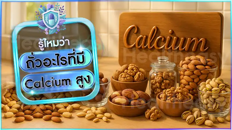 ถั่วอะไรที่มี Calcium สูง