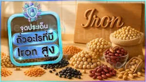 ถั่วอะไรที่มี Iron สูง