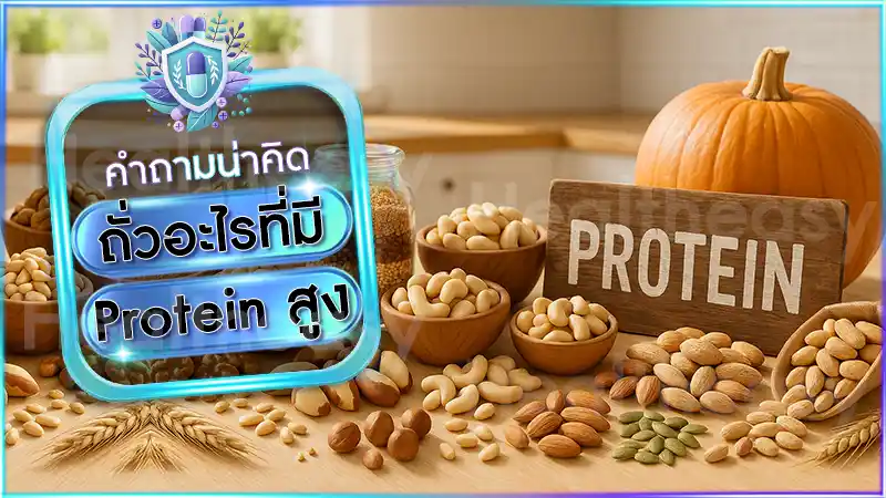 ถั่วอะไรที่มี Protein สูง