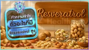 ถั่วอะไรที่มี Resveratrol สูง