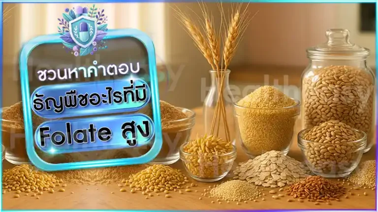 ธัญพืชอะไรที่มี Folate สูง