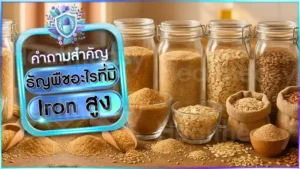 ธัญพืชอะไรที่มี Iron สูง