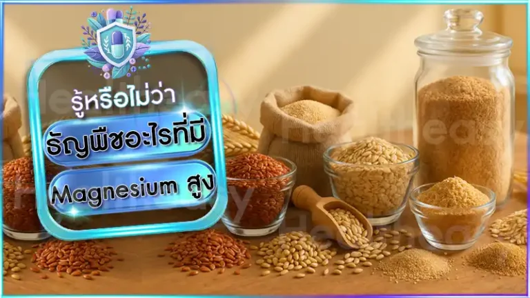 ธัญพืชอะไรที่มี Magnesium สูง