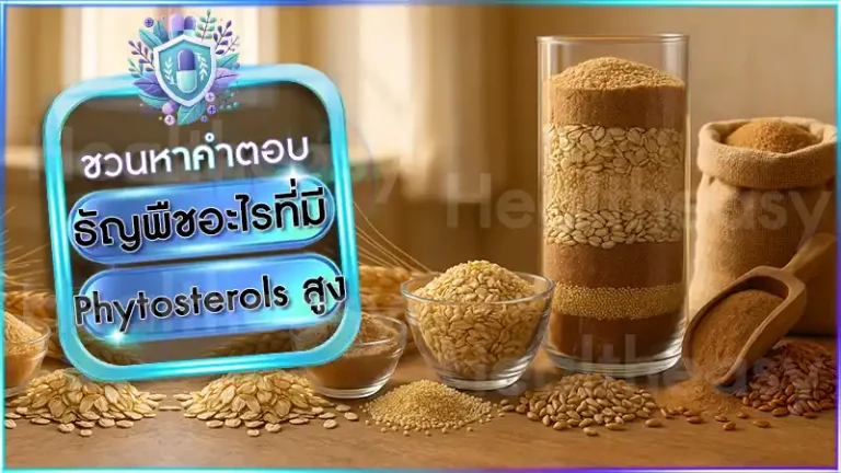 ธัญพืชอะไรที่มี Phytosterols สูง