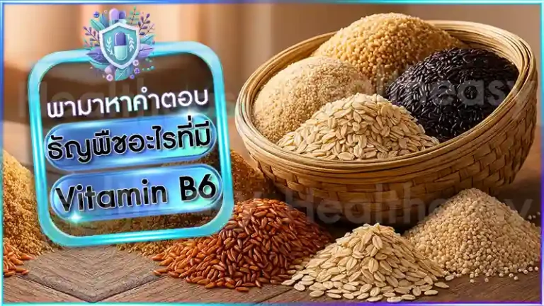 ธัญพืชอะไรที่มี Vitamin B6
