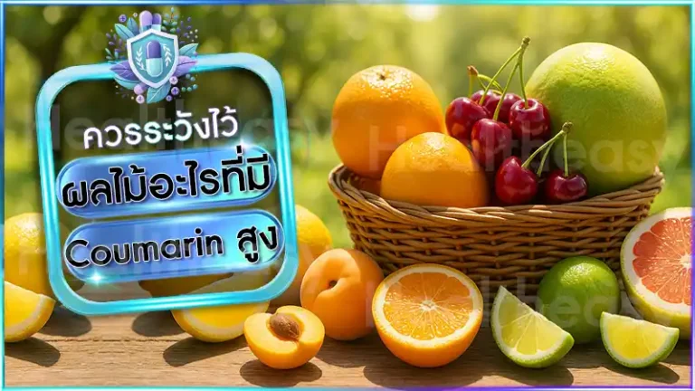 ผลไม้อะไรที่มี Coumarin สูง