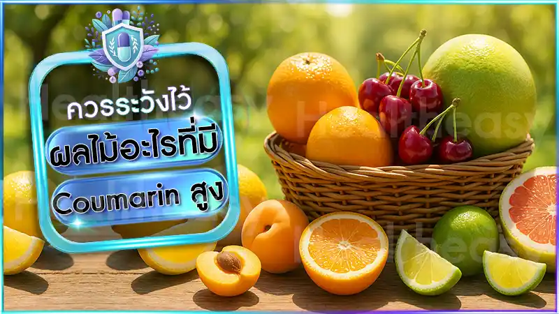 ผลไม้อะไรที่มี Coumarin สูง