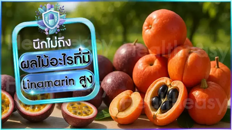 ผลไม้อะไรที่มี Linamarin สูง