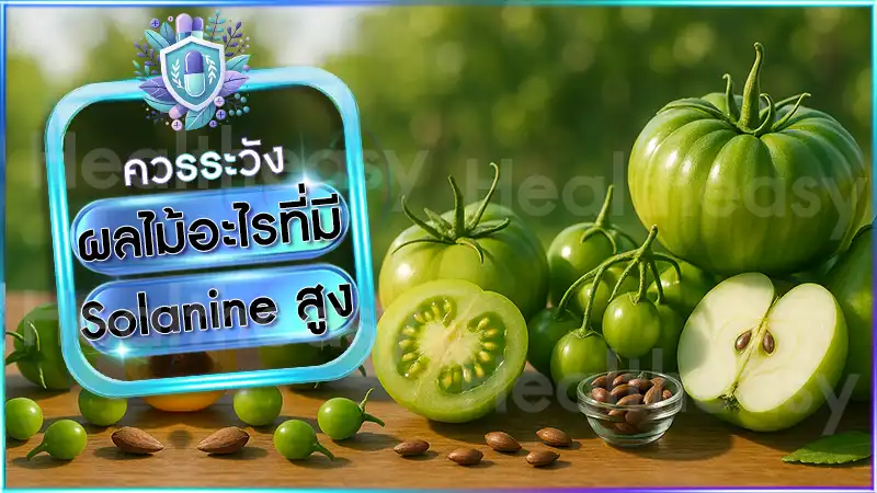 ผลไม้อะไรที่มี Solanine สูง