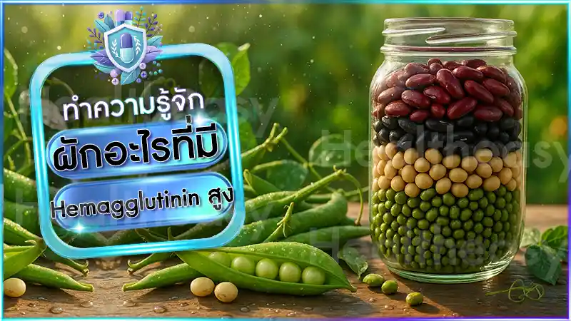 ผักอะไรที่มี Hemagglutinin สูง