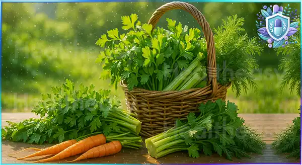 ผักอะไรที่มี Psoralen สูง