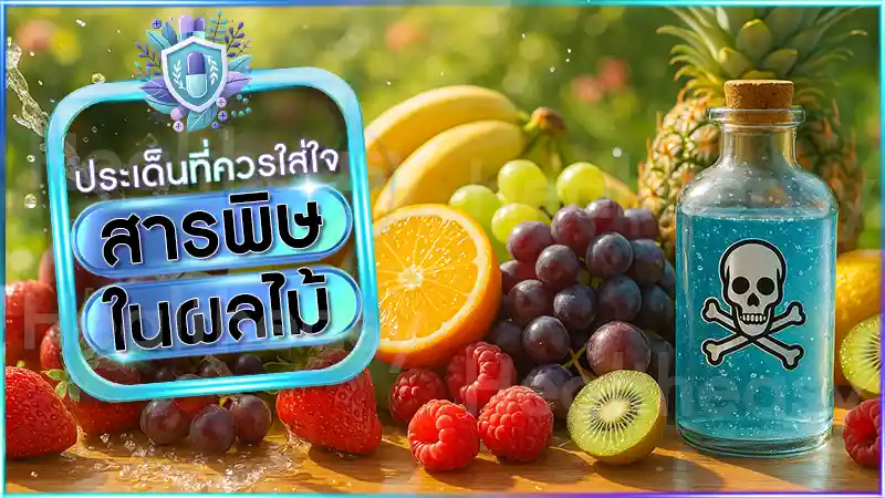 สารพิษ ในผลไม้