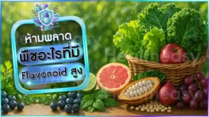 พืชอะไรที่มี Flavonoid สูง